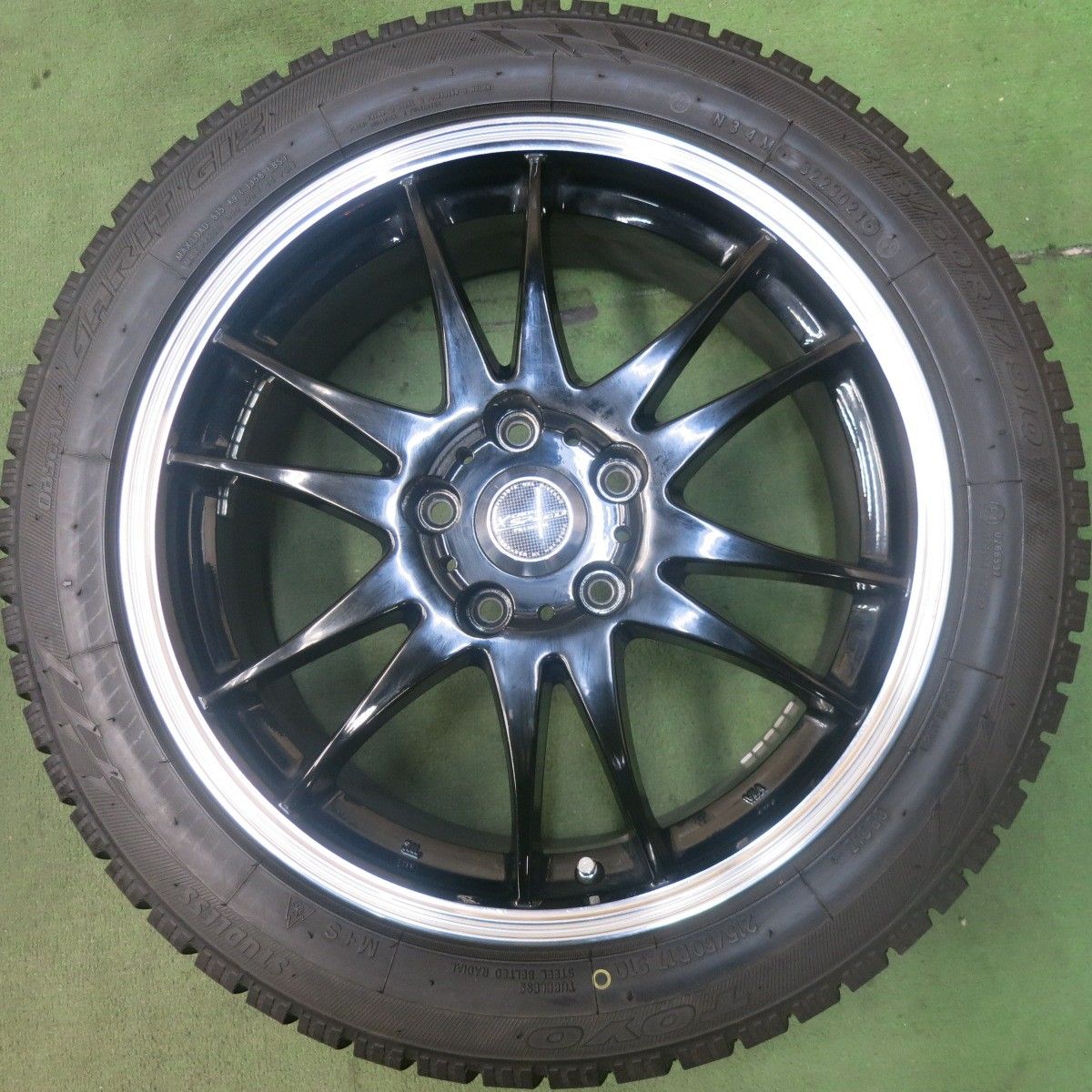 バリ溝！215/50R17 2022年Toyoスタッドレス＆アルミ 4本 バリ溝！215/50R17 2022年Toyoスタッドレス＆アルミ 4本 - メルカリ