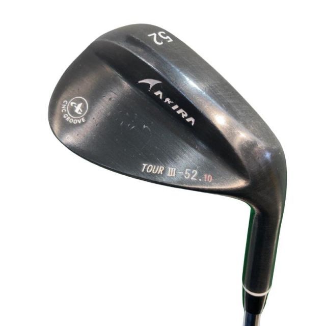 アキラプロダクツ AKIRA TOUR III PVD仕上げ 52° 10° ウェッジ WG Dynamic G フレックスS メンズ 男性用 右利き 右用 Cランク ゴルフクラブ