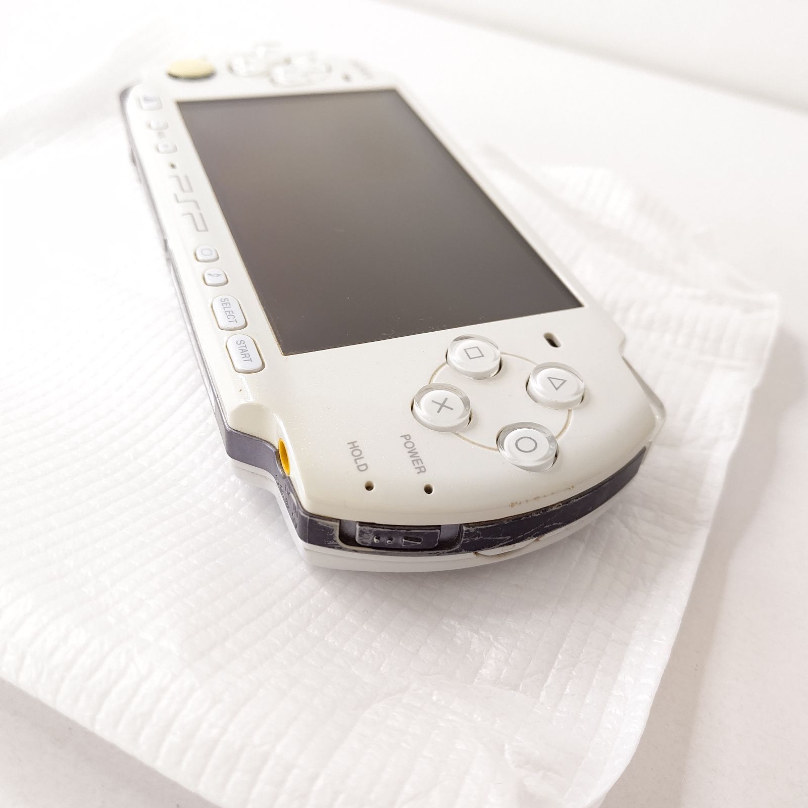 PSP3000 パールホワイト 画面極美品 プレイステーションポータブル