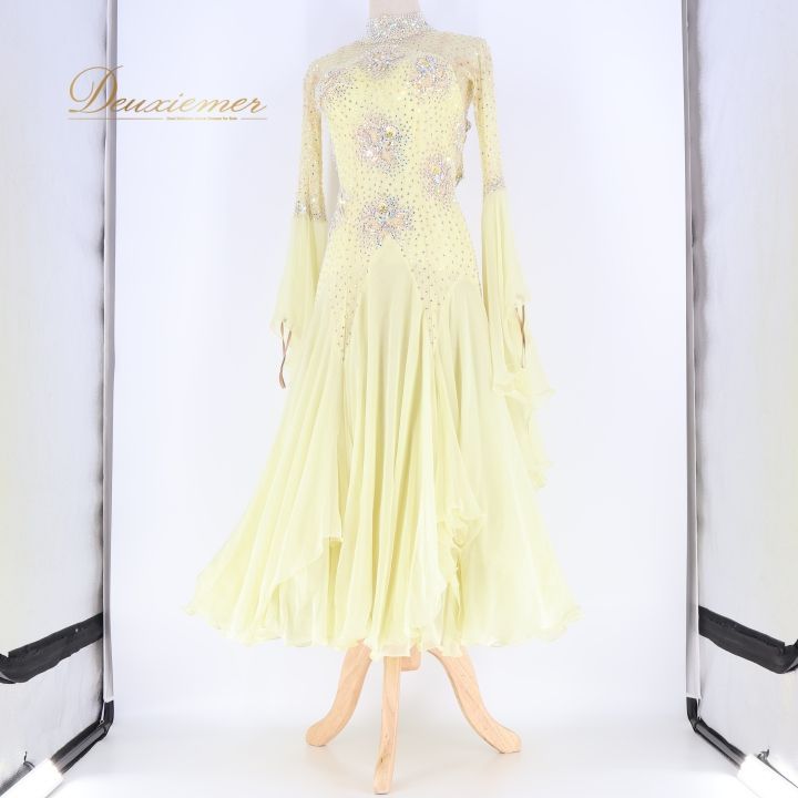 社交ダンス 衣装 スタンダードレス ワンピース ドレス スタンダード