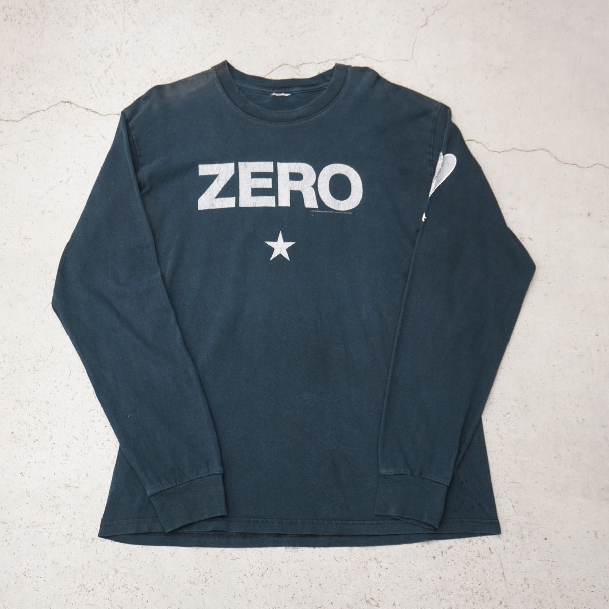 『別注』Smashing Pumpkins 長袖カットソー ブラック 希少00s THE SMASHING PUMPKINS スマッシング パンプキンズ ZERO 長袖