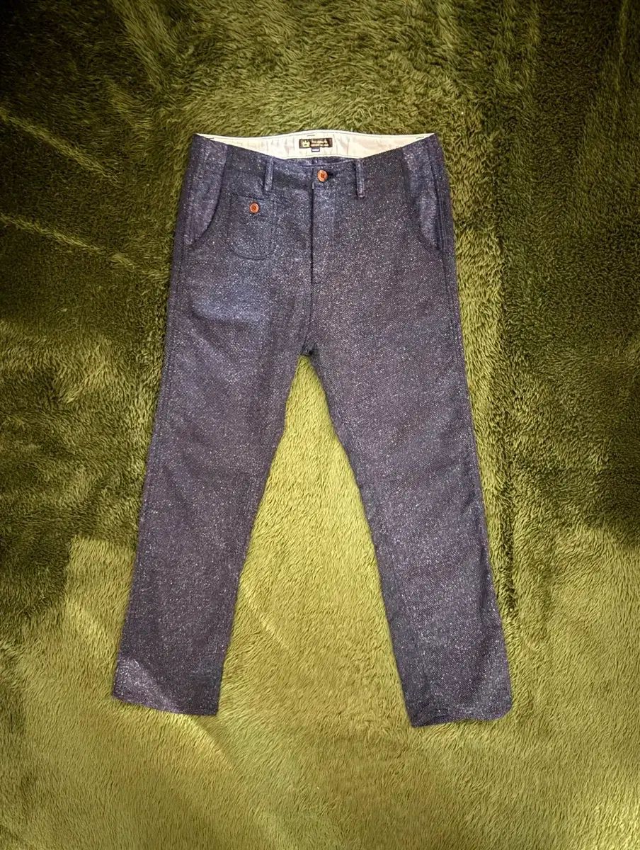 M MC APACHE 日本製 コットン ブレンディッド パンツ 販売