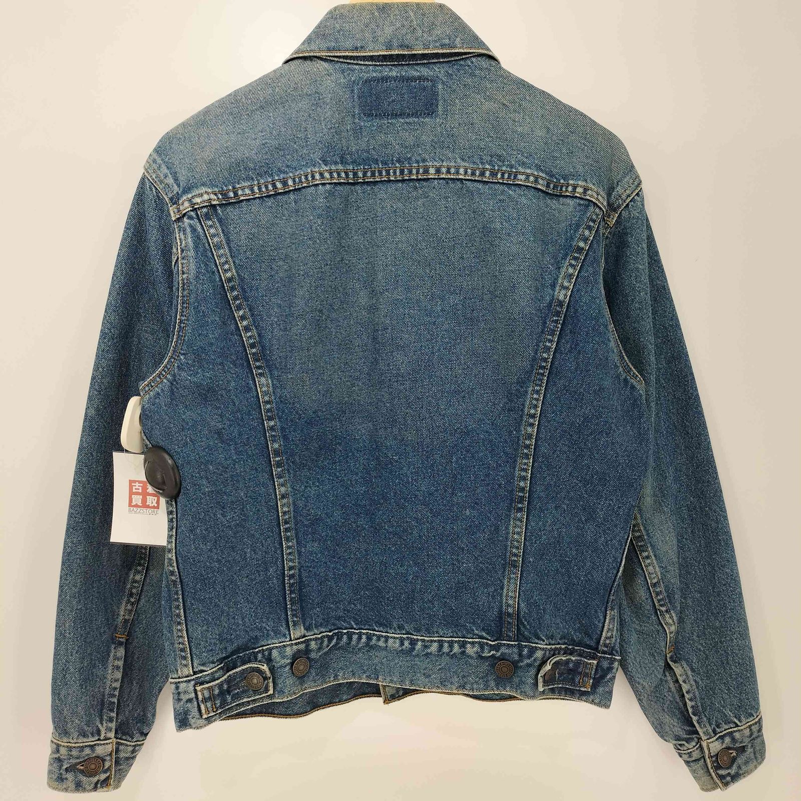美品✨90s リーバイス デニムジャケット 70505 香港製 濃紺 40 Levi's - 90s リーバイス70505 Gジャン/デニムジャケット 40 USA製の