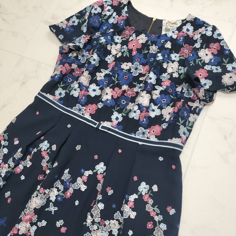 Rose Tiara ローズティアラジュエル 42サイズ ジョーゼットフラワー