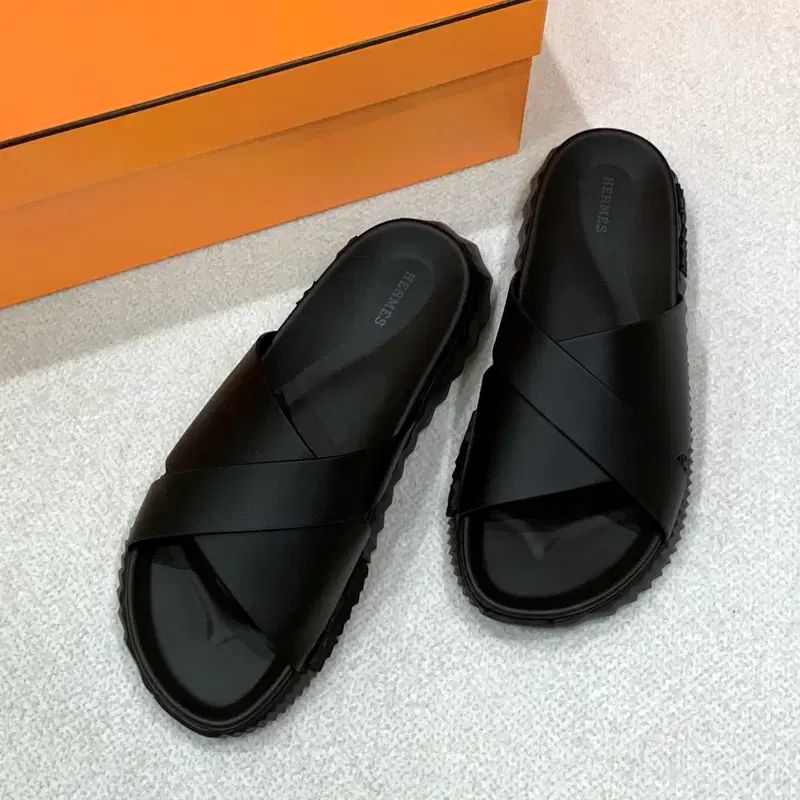 メンズ/Hermes エルメス インフラ サンダル/カーフスキン オール