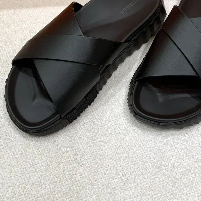 メンズ/Hermes エルメス インフラ サンダル/カーフスキン オール