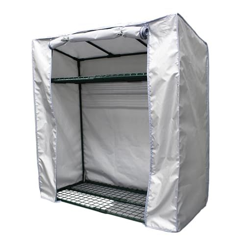 マルハチ産業 物置 ストッカー ベランダ 本体幅110 x奥行50 x高さ120 cm 組立式簡易物置 ニッチ 2202ｍ8 23 d 18544