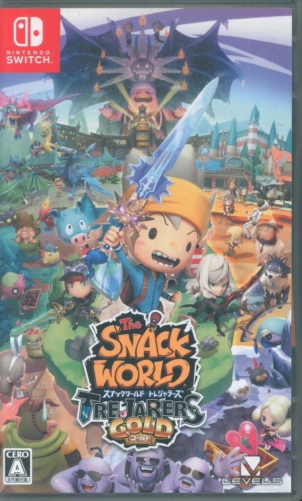 NS スナックワールド トレジャラーズ ゴールド - メルカリ