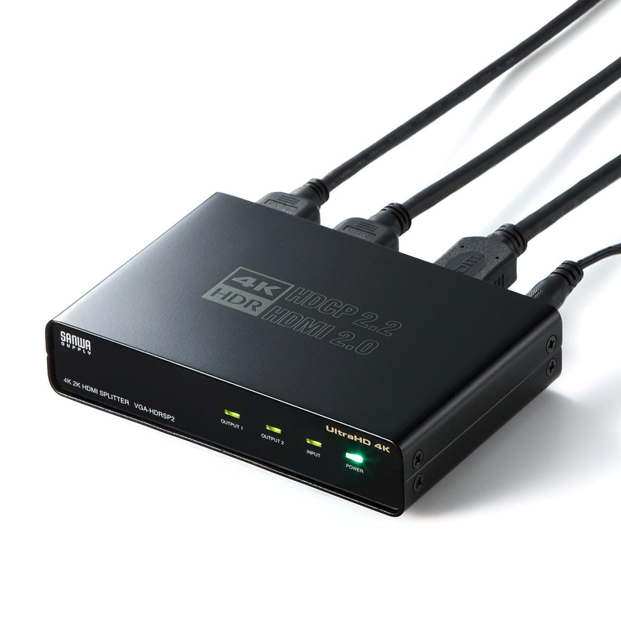 非常に良い」SANWA SUPPLY 3D対応HDMI分配器(2分配) VGA-HDSP2K