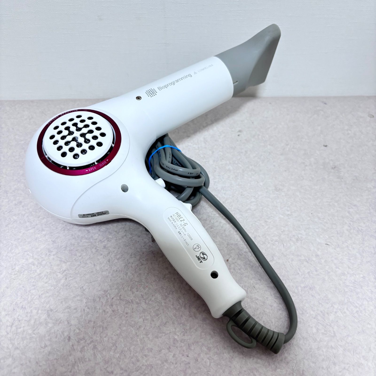 【極美品】LUMIELINA HAIRBEAUZER ExcelleMium2 試してみた】ヘアービューザーエクセレミアム2 HBE2-G LUMIELINAの