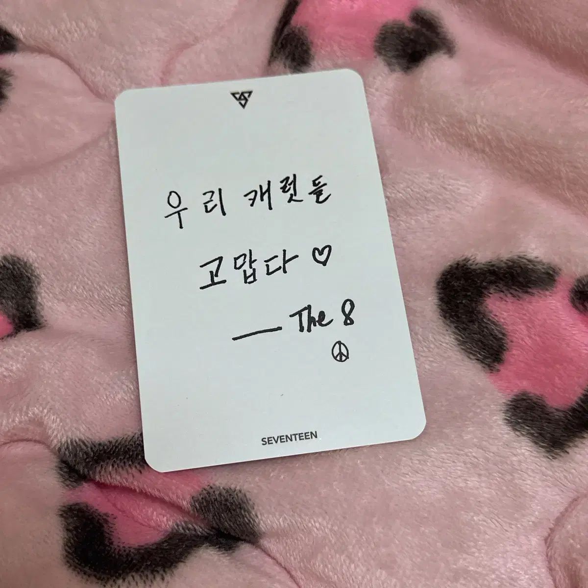 SEVENTEEN ディエイト(THE 8) DIRECTOR'S CUT 公開番組 サノク トレカ