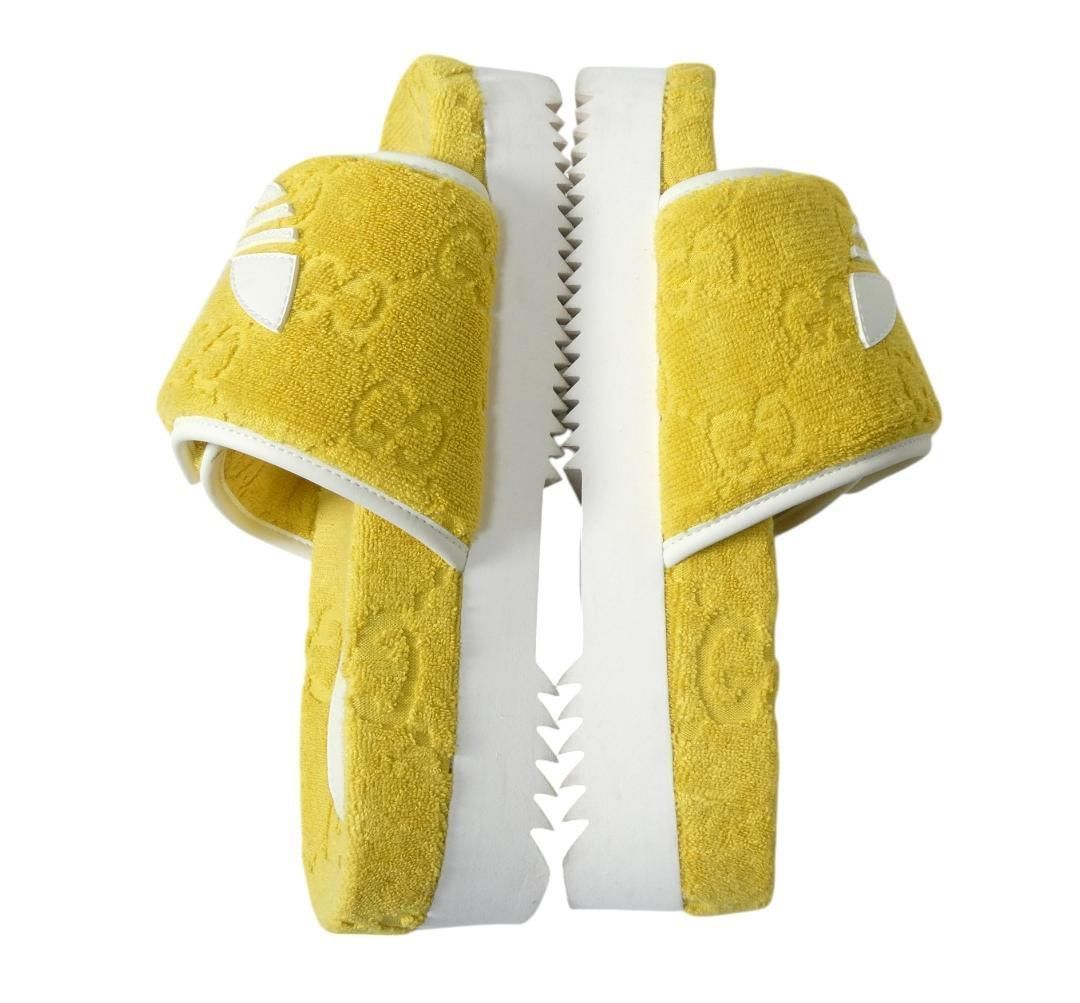 極美品 Gucci×adidas グッチ×アディダス コラボ サイズ約22