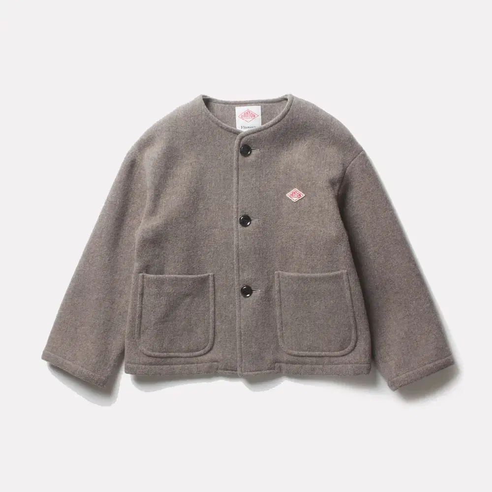 ダントン ノーカラー ウールジャケット DANTON _2642