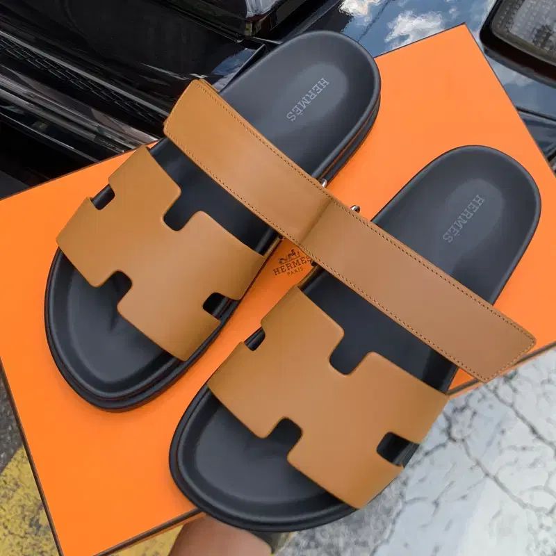 メンズ Hermes エルメス シプレ サンダル Classic ブラウン