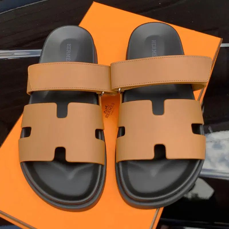 メンズ Hermes エルメス シプレ サンダル Classic ブラウン