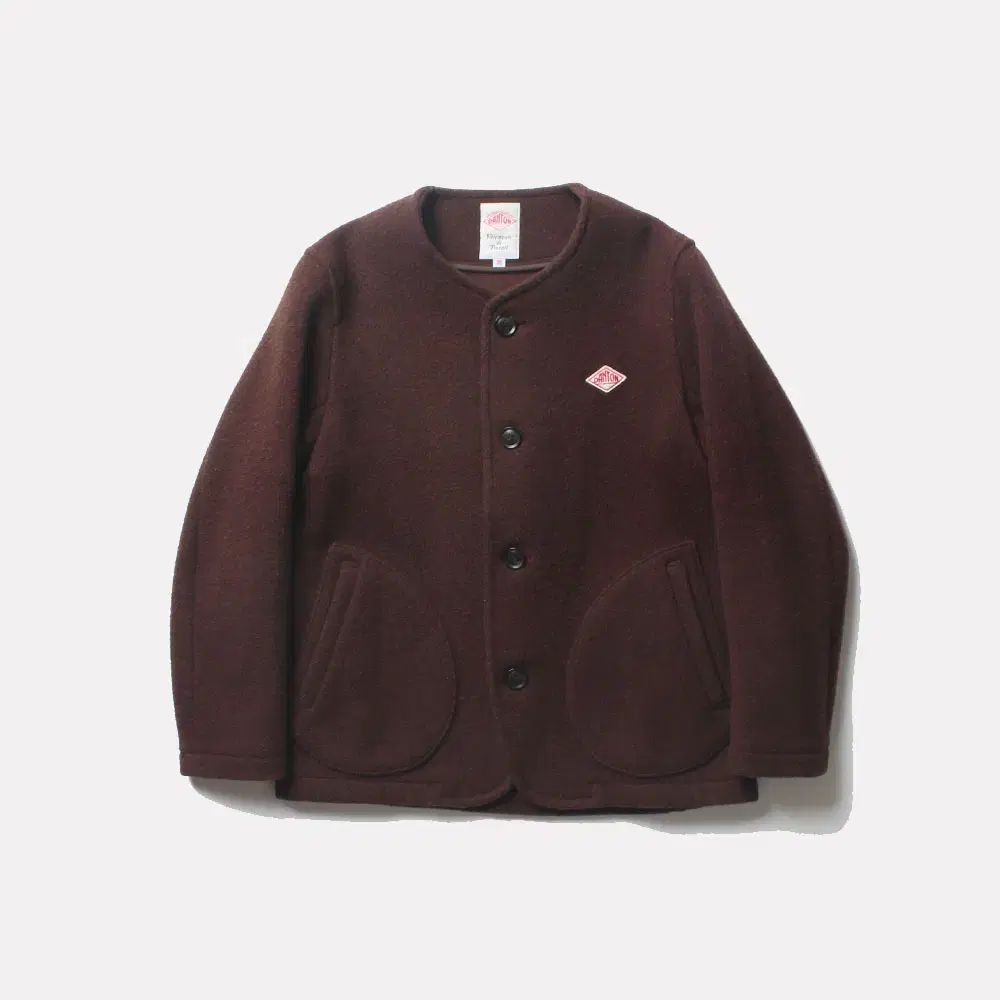 ダントン ノーカラー ウールジャケット DANTON _2641