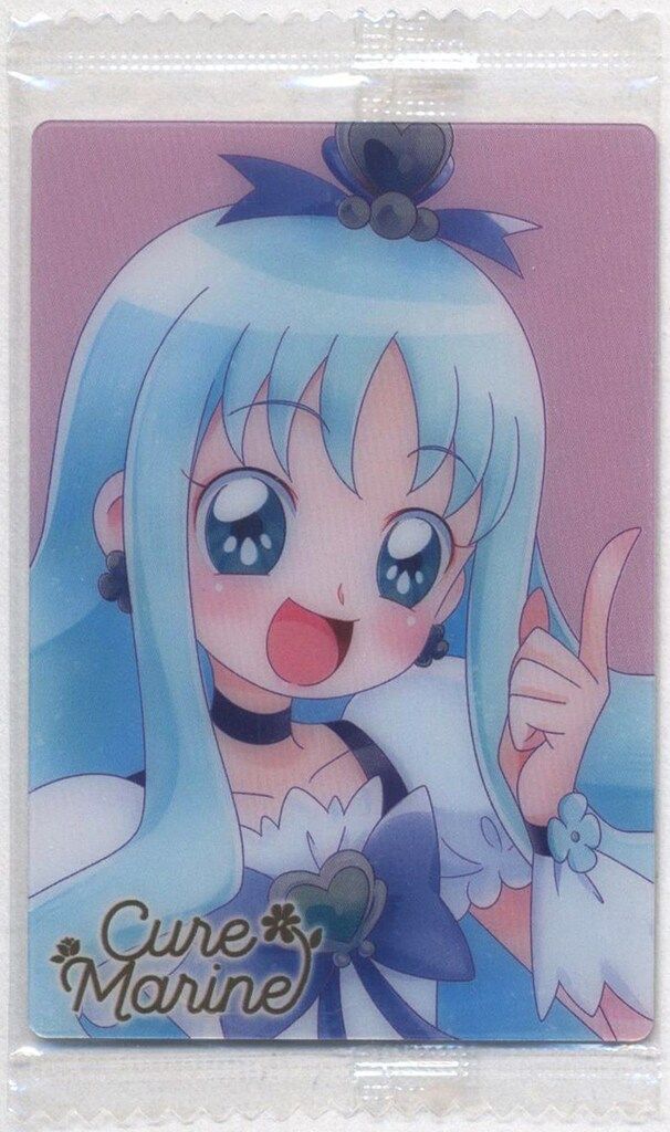 バンダイ カードウエハース 4弾/2583147 キュアマリン【HR】 17 - メルカリ