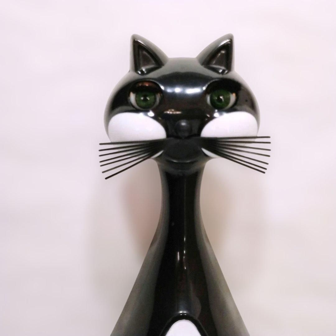 SIMONE キャット 猫 ムービングクロック 壁掛け時計 しっぽ欠品