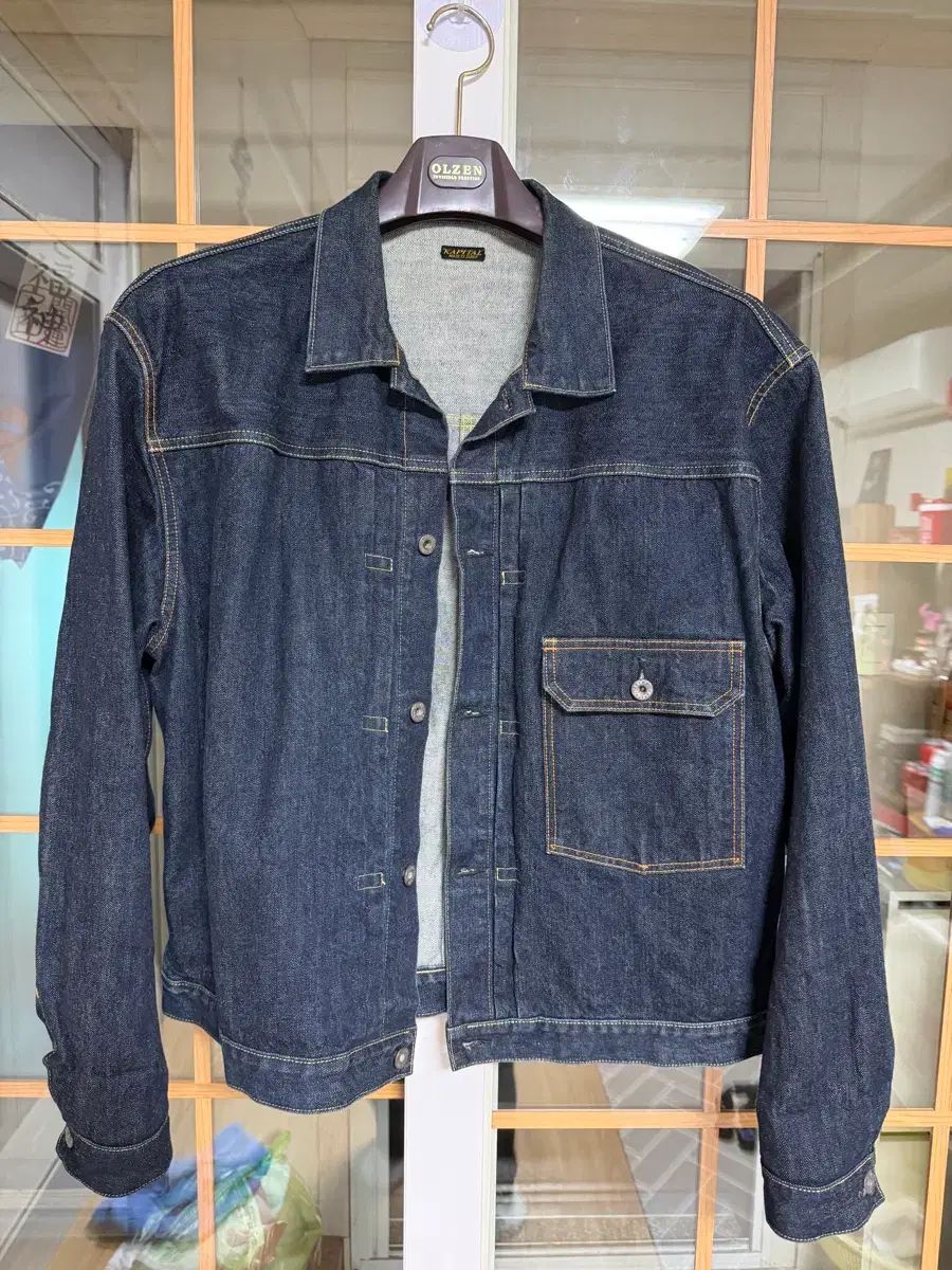 kapital デニムジャケット　1st サイズ6 KAPITAL Crochet-Trimmed Denim Jacket for Men | MR PORTER