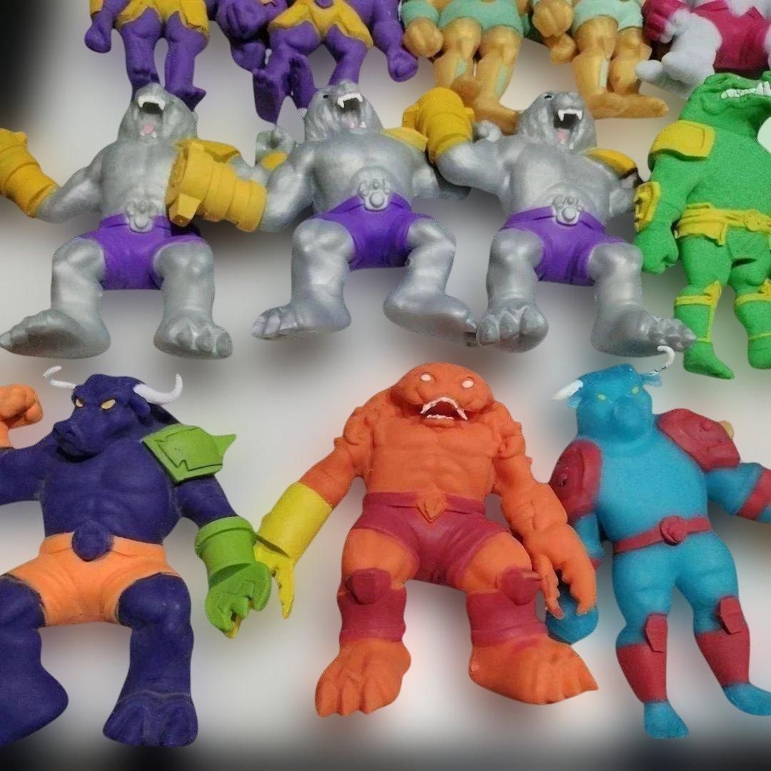 デアゴスティーニ ストレッチーズ ミュータント ズータント 45体