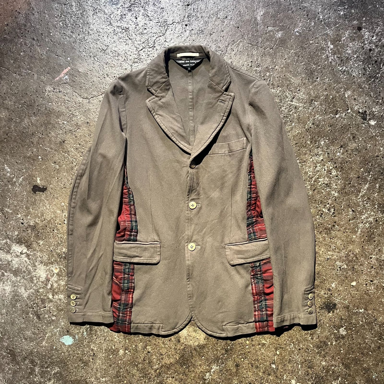 コムデギャルソンオムプリュス 09AW ドッキングシャケット XS COMME