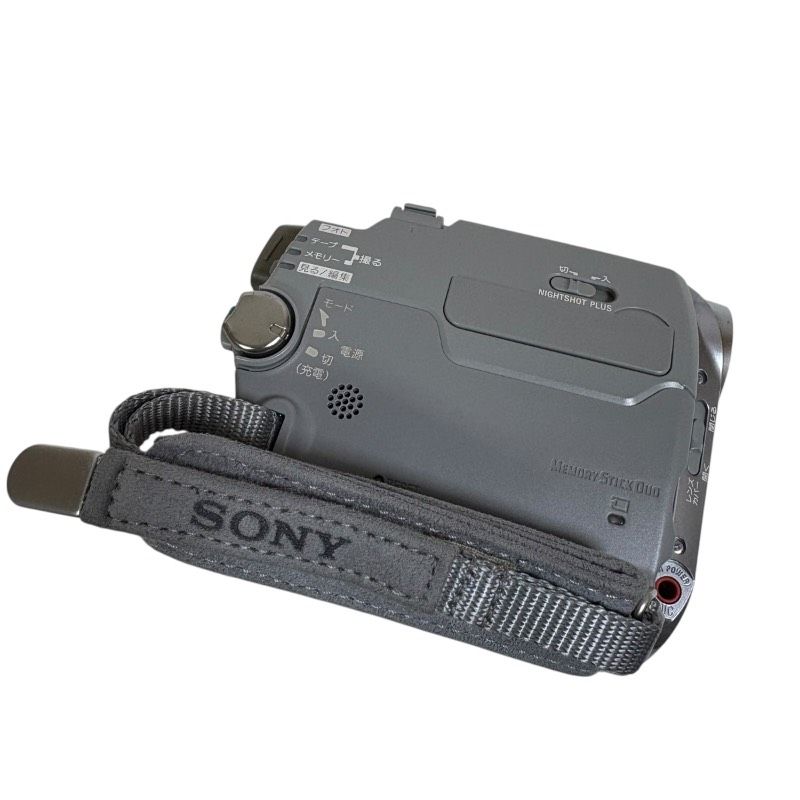 ジャンク品】SONY ソニー DCR-HC40 シルバー ビデオカメラ miniDV 未