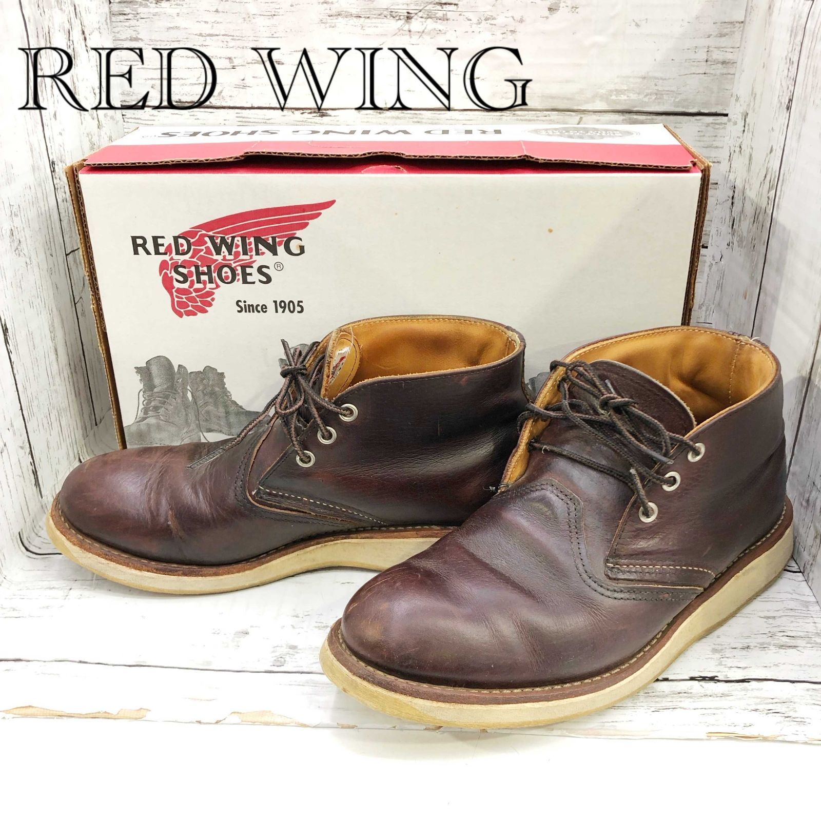 RED WING レッドウィング クラシック チャッカブーツ 3141 レザー