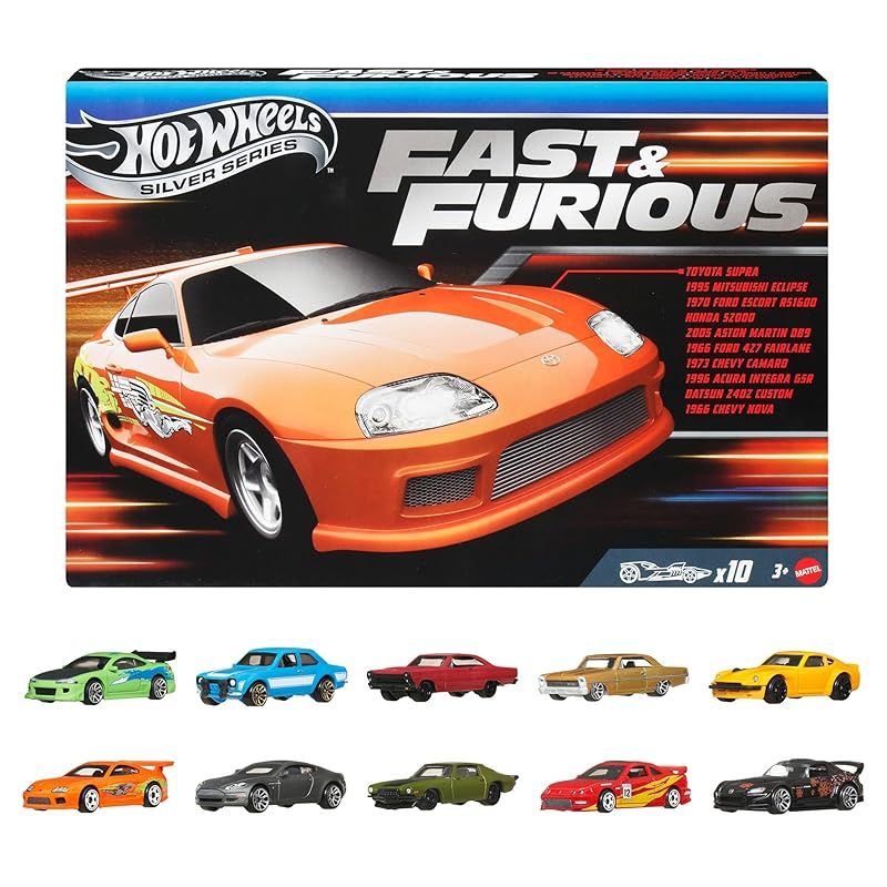 ホットウィール(Hot Wheels) ワイルド・スピード 10 パック アソート