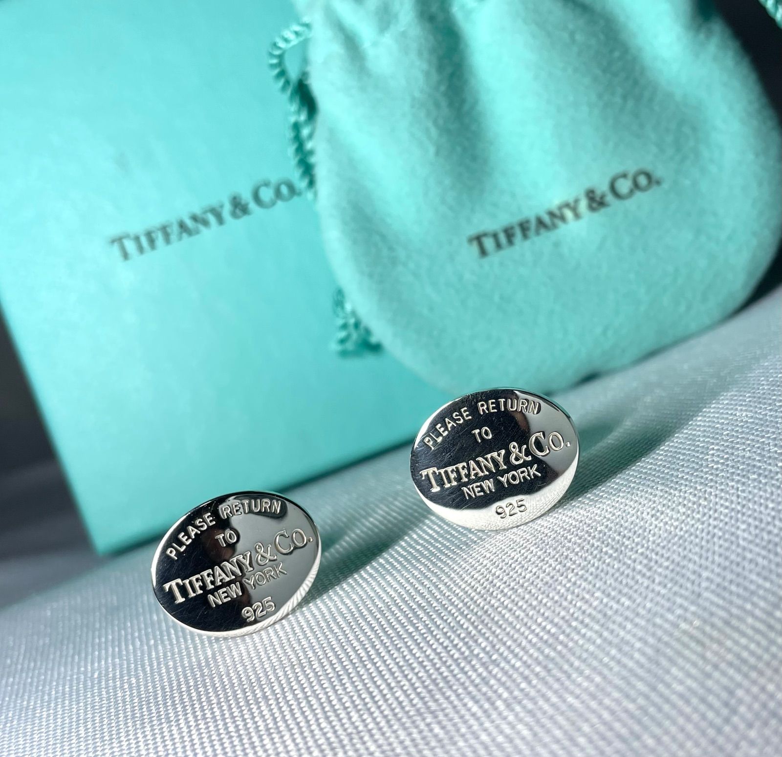 Tiffany 美品 ティファニー カフス Tiffany & Co. - Tiffany(ティファニー)カフス メトロポリス
