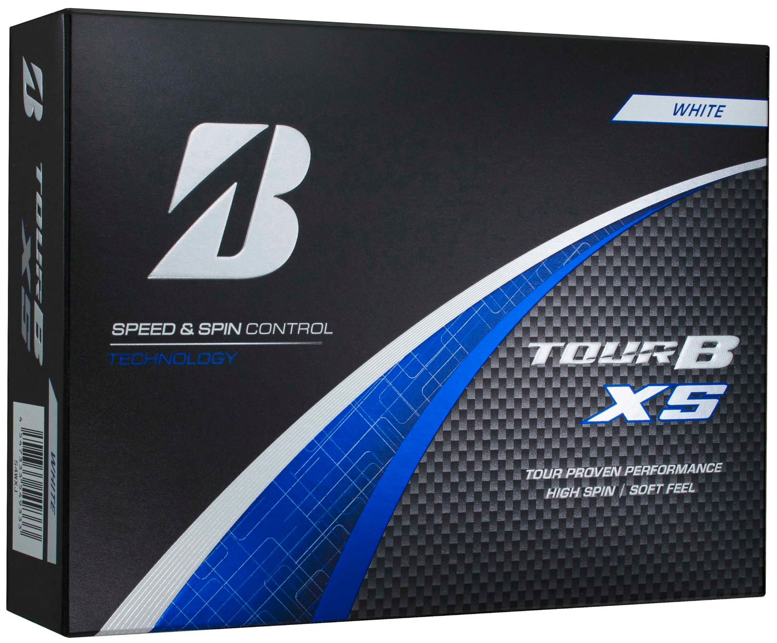 BRIDGESTONE (Bridgestone) Golf Ball Tour B XS 2024 Model 12 Ball White S4WXJ [White] [TOUR B XS]