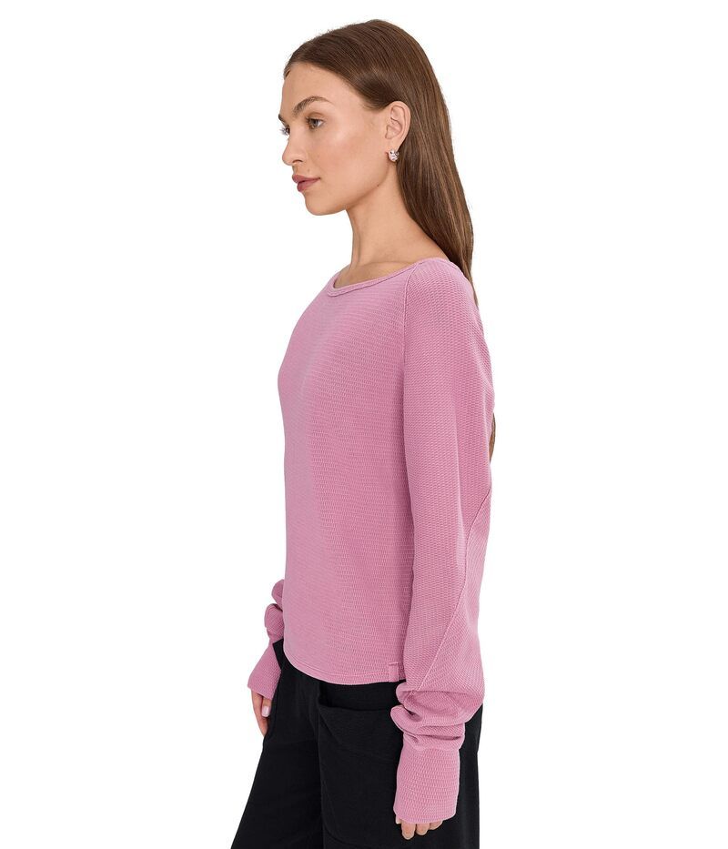 (取寄) フリーピープル レディース ジェス ロング スリーブ Free People women Jess Long Sleeve Orchid Combo フリーピープル レディース トップス シャツ Free People Jess Long