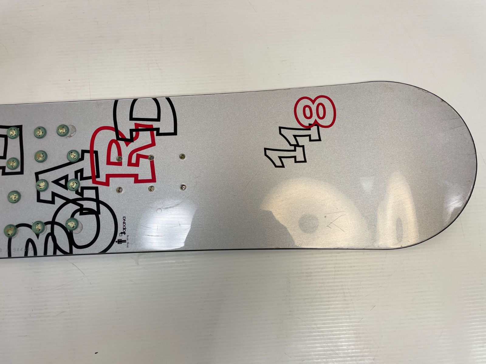 ◆ スノーボード BE!POP THE BOARD 118 スノボ ジュニア ◇メンテ済◇ Jr スノーボード BE!POP THE BOARD 118 cm スノボ snb