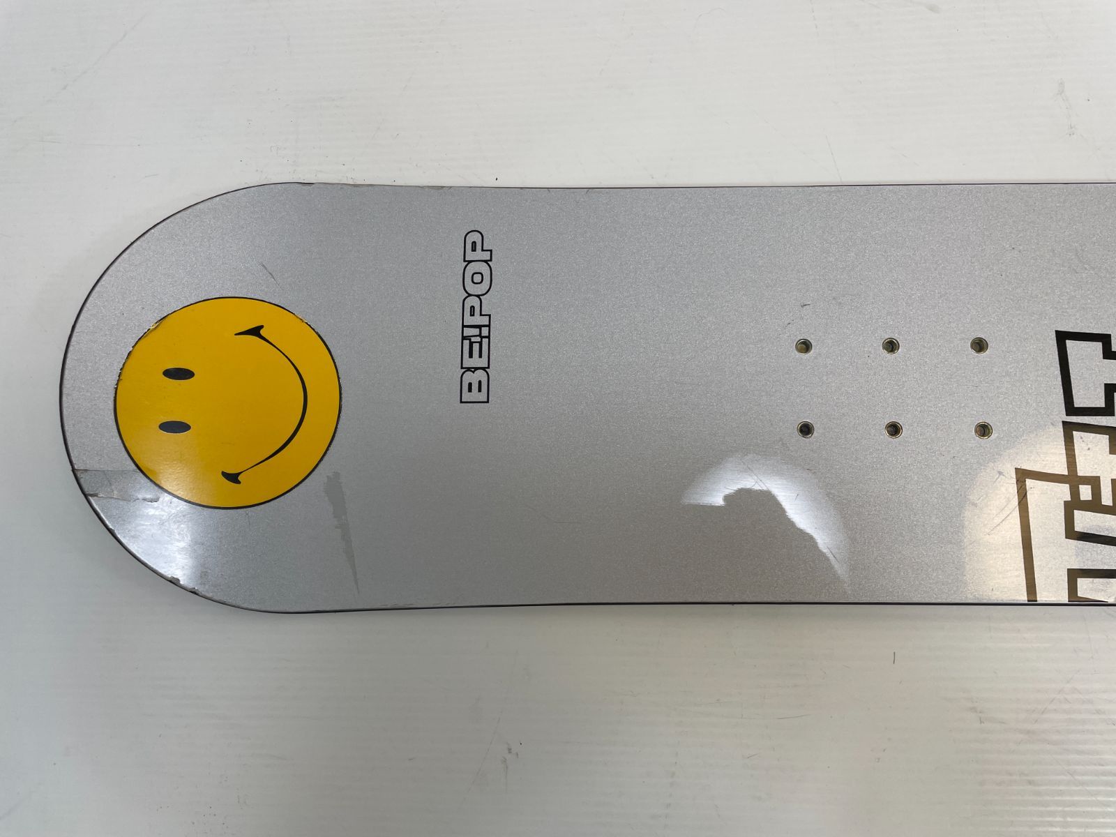 ◇メンテ済◇ Jr スノーボード BE!POP THE BOARD 118 cm スノボ snb