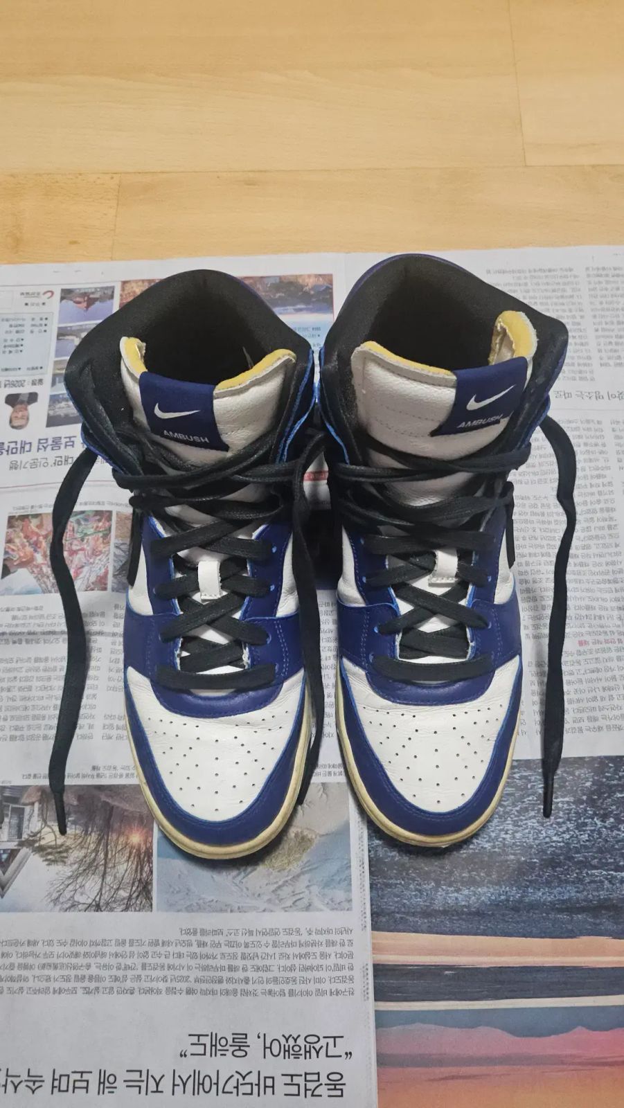 ナイキ ダンク ハイ アンブッシュ ディープロイヤル ブルー 270