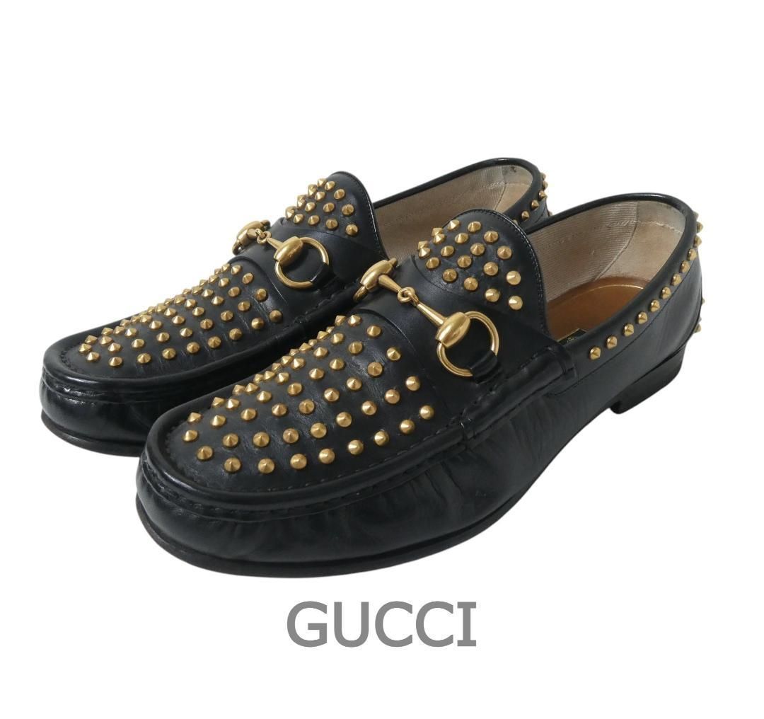 美品 GUCCI グッチ サイズ6.5 約25.5㎝ 1953 60周年記念 ホースビット