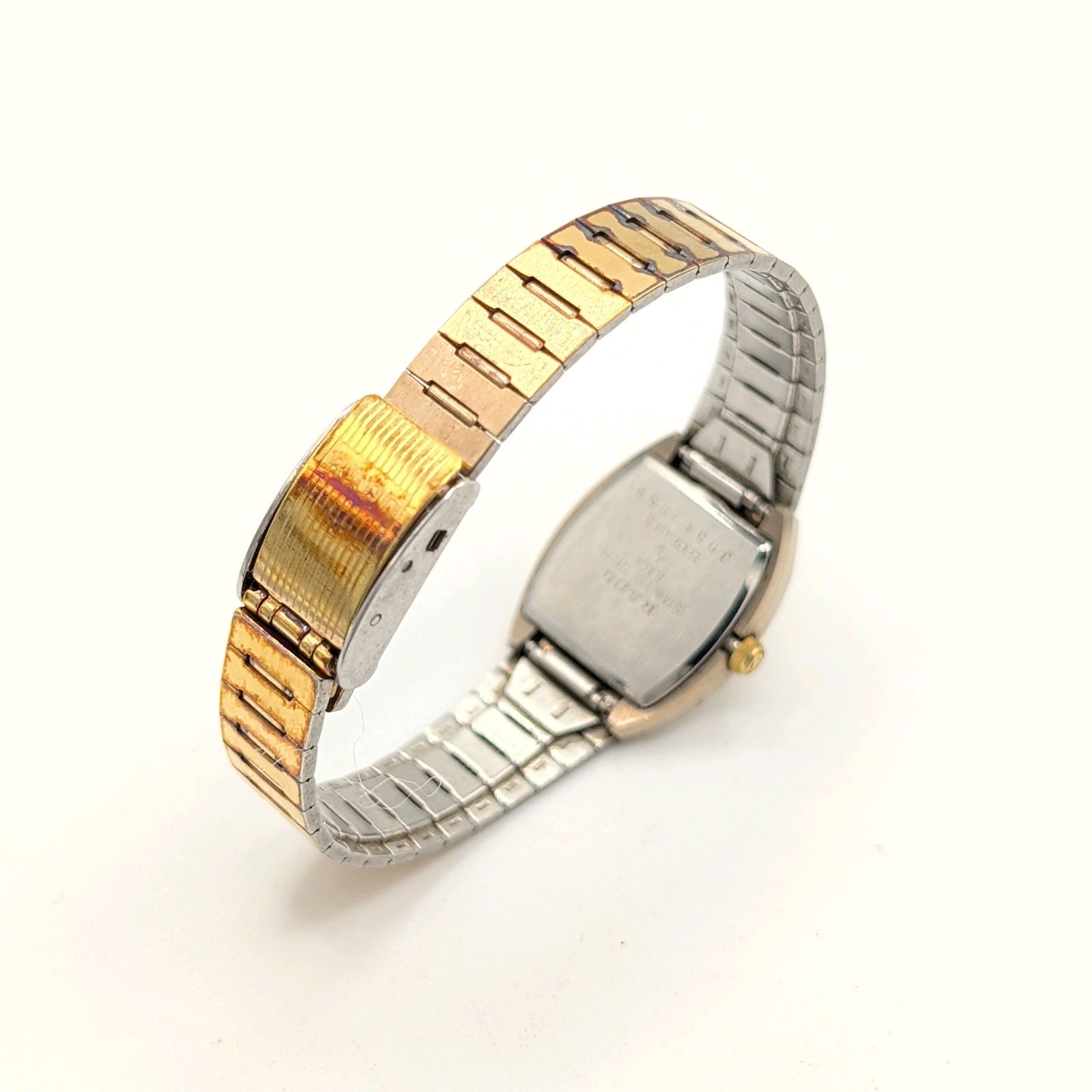 RADO DIASTAR 133.9503.3 Watch Quartz Ladies Gold Square Y2K 00S 3P