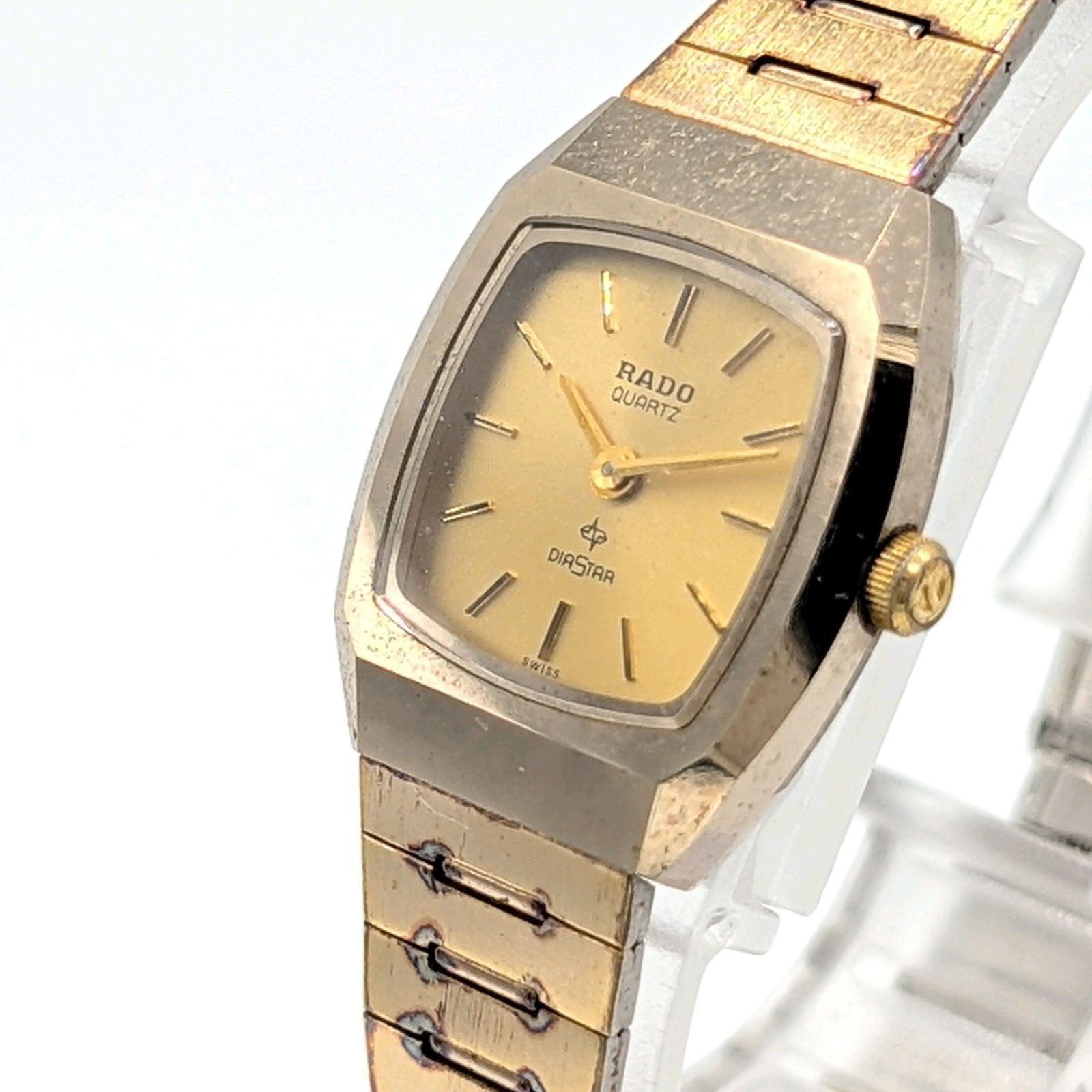 RADO ラドー　ダイアスター　腕時計　クォーツ　　レディース　スクエア 稼働 RADO DIASTAR レディース時計 ラドー 時計 レディース クォーツ