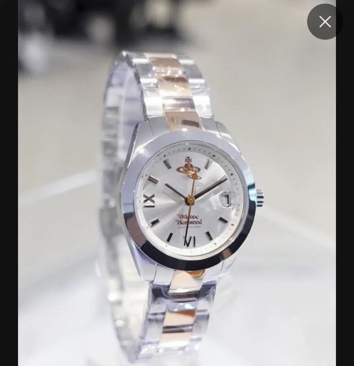 VIVIENNE WESTWOOD ヴィヴィアン ウエストウッド ローズゴールド メタル レディース腕時計