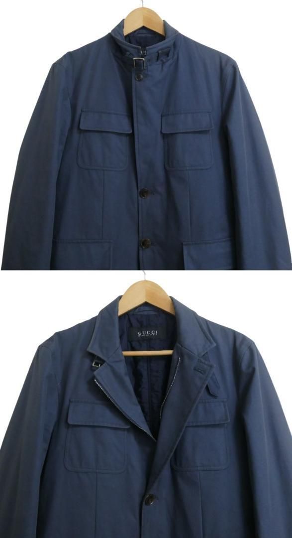 GUCCI グッチ トムフォード ポリエステル 中綿ジャケット ブルゾン 44 GUCCI グッチ トムフォード ポリエステル 中綿ジャケット ブルゾン 44