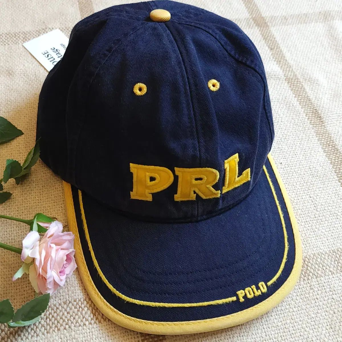 90s ポロ スポーツ ラルフローレン PRL ロゴ キャップ F - メルカリ