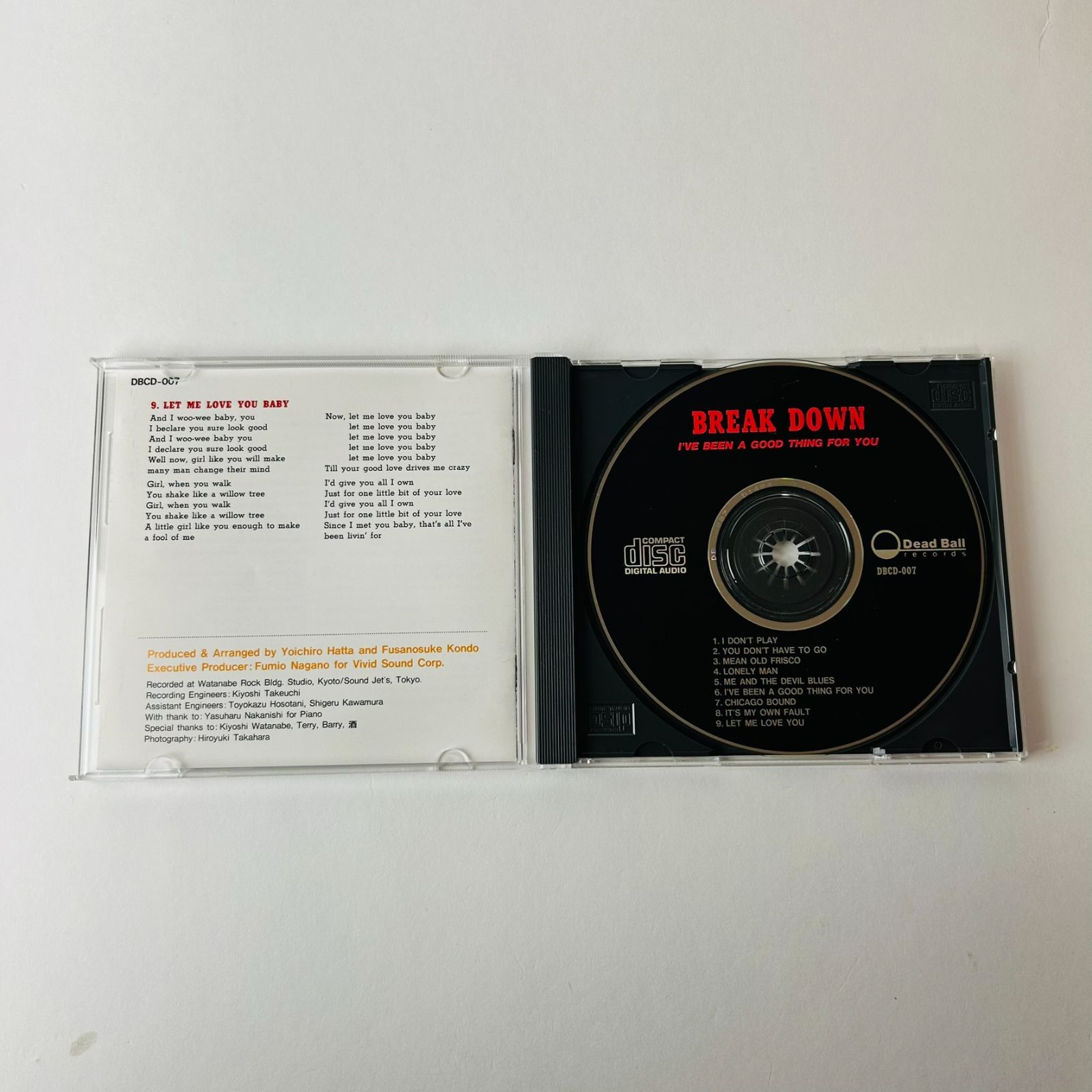 帯付]ブレイク・ダウン(EX.近藤房之助) アイヴ・ビーン・ア・グッド