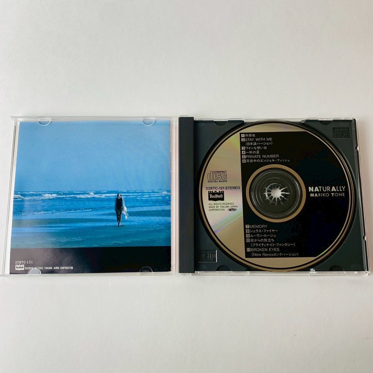 刀根麻理子 / NATURALLY [廃盤] 1986年盤5 32BTC-121 [N1]【CD】(P26