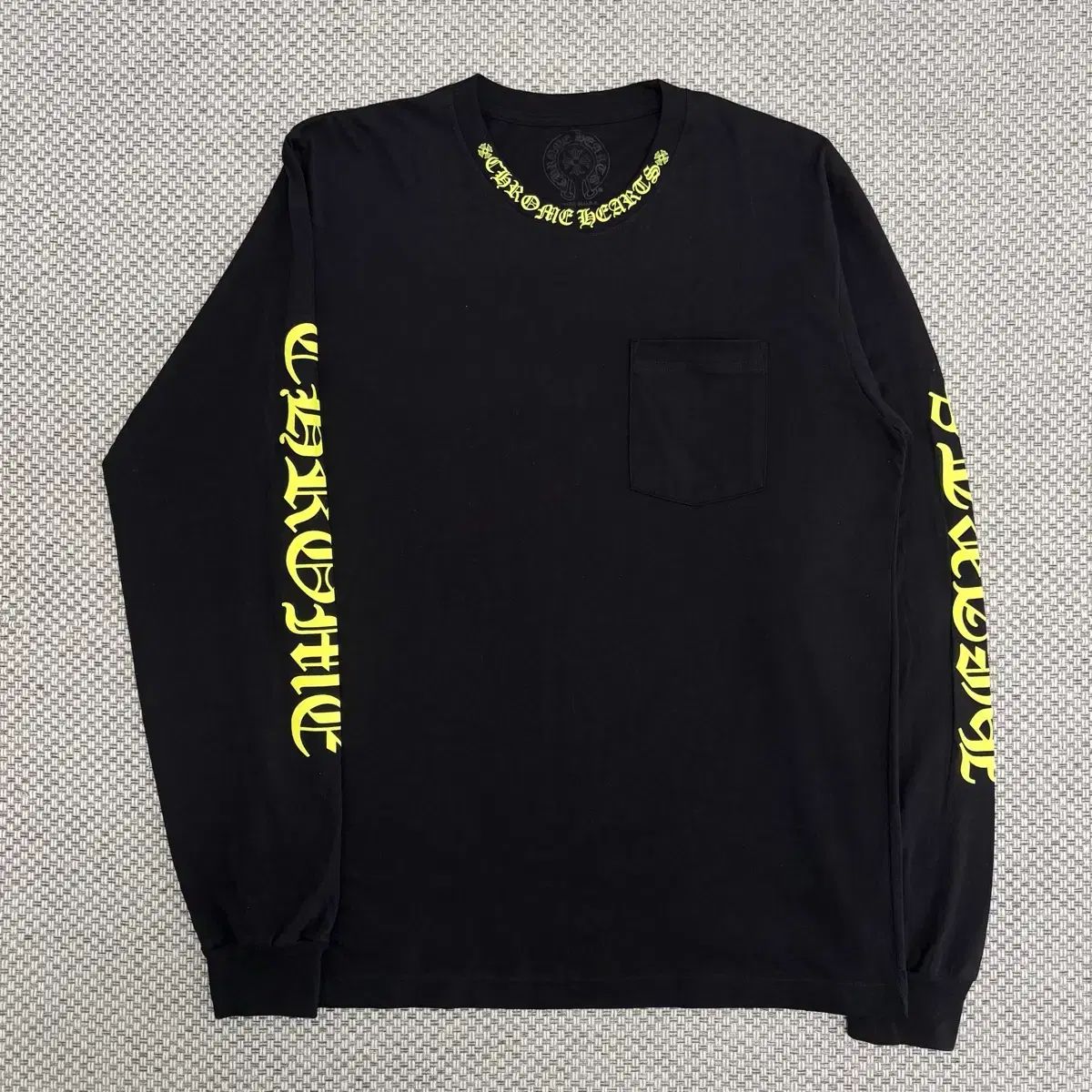 L CHROME HEARTS クロムハーツ ネックロゴ ロング スリーブ - メルカリ