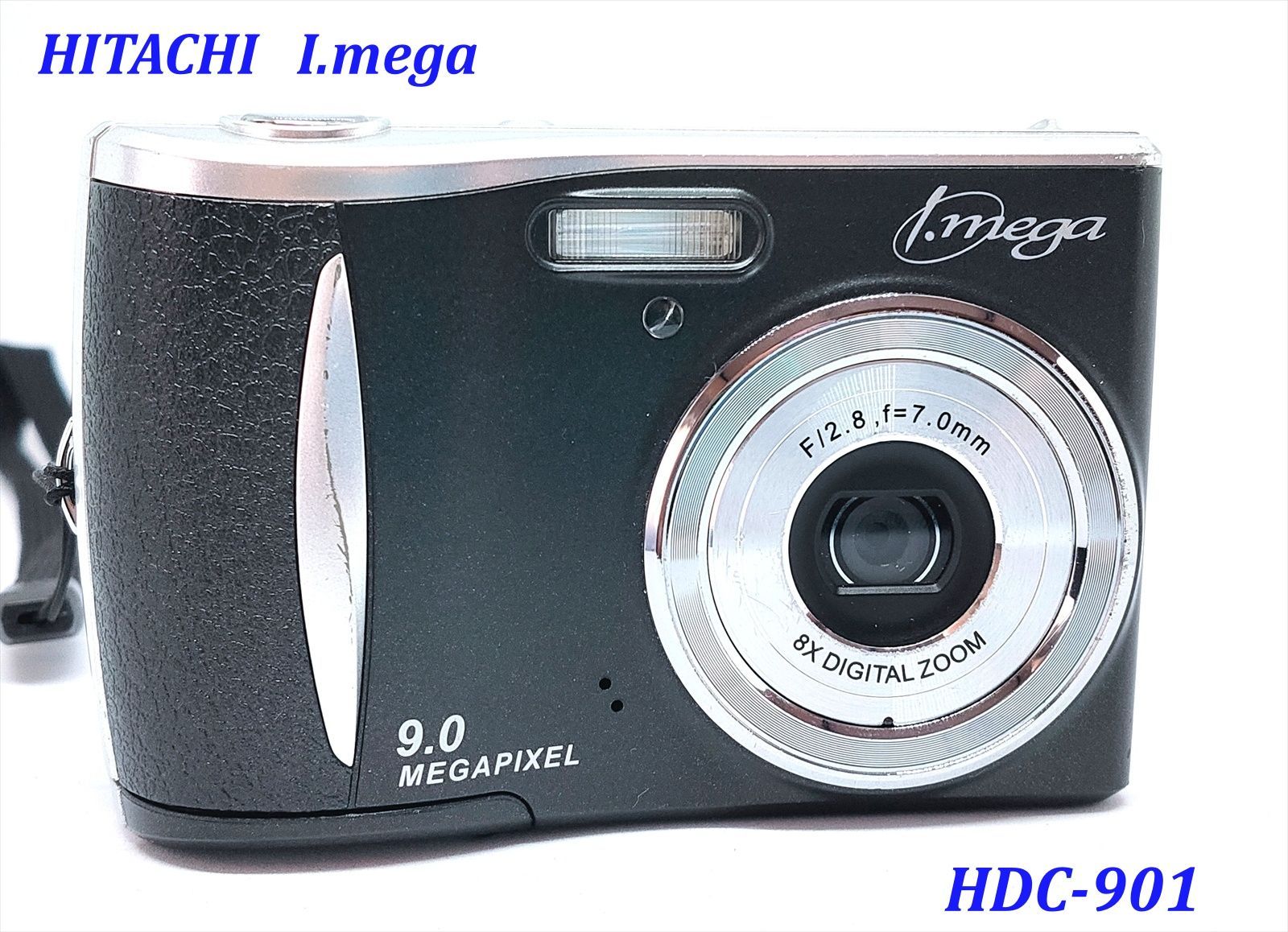 HITACHI I.mega HDC-901 コンパクトデジタルカメラ (3202-2) - メルカリ