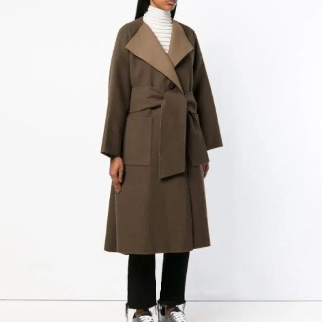 イッセイミヤケ(ISSEY MIYAKE) リバーシブル キャシミア ウールコート