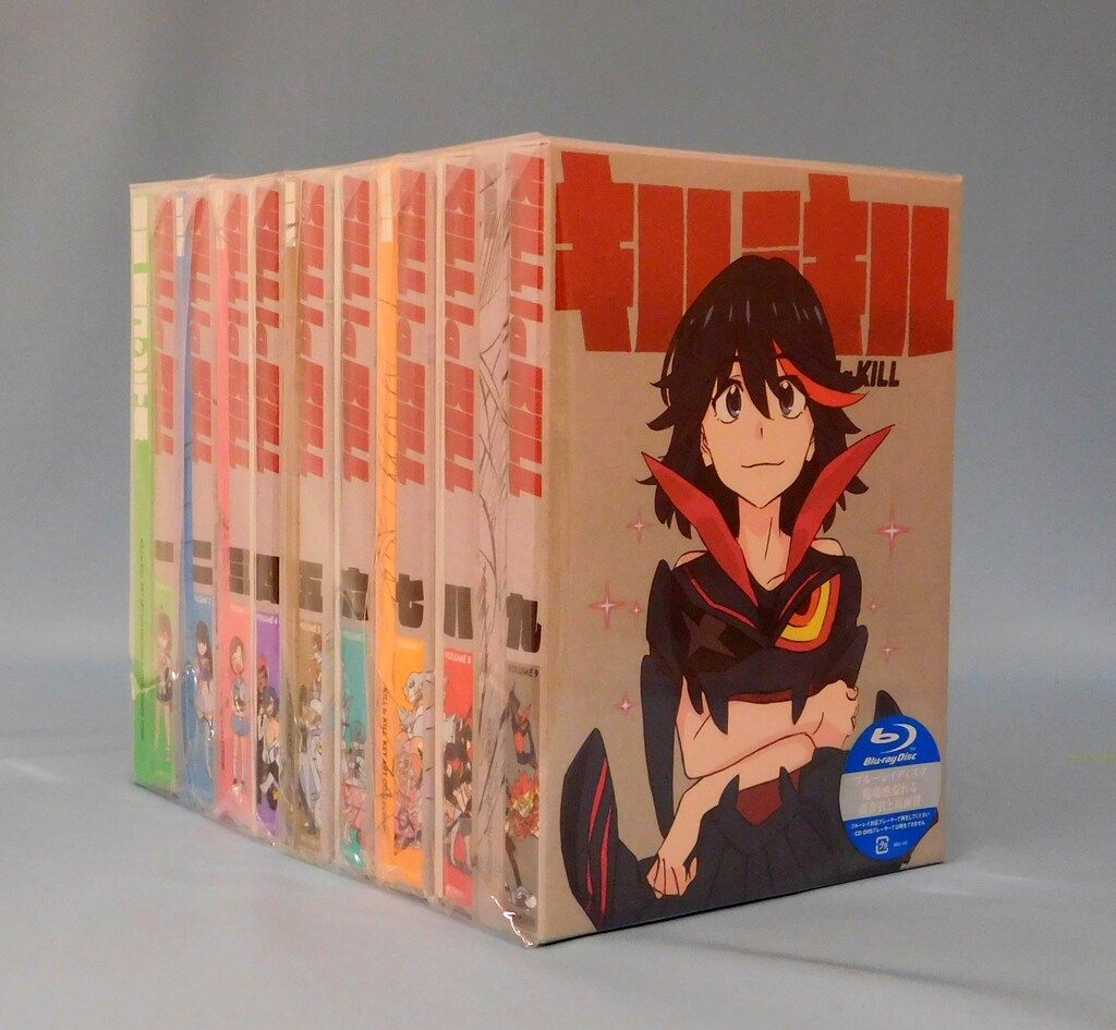 アニメBlu ray サンプル盤 キルラキル 完全生産 版全9巻 セット