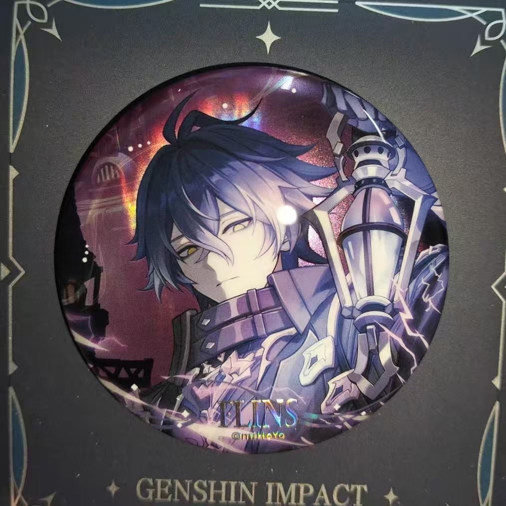 公式正規品 空月の歌 缶バッジ ドゥリン ファルカ コロンビーナ 少女