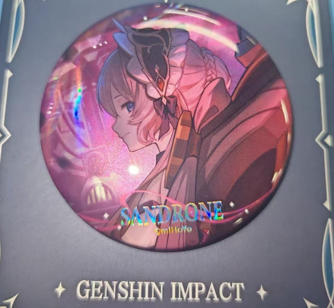 公式正規品 空月の歌 缶バッジ ドゥリン ファルカ コロンビーナ 少女