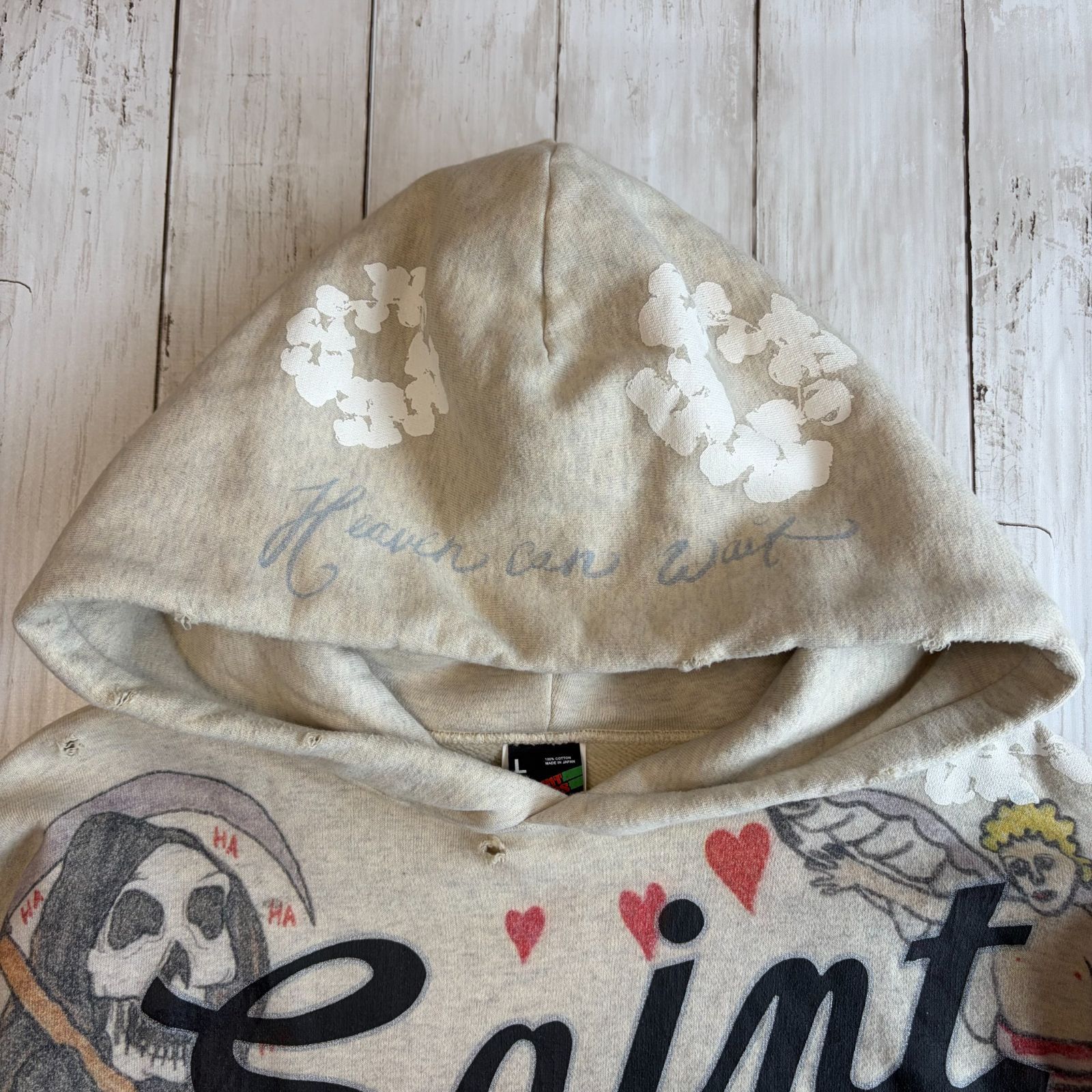 saint mxxxxxx/セントマイケル DENIM TEARS/デニムティアーズ HOODIE 