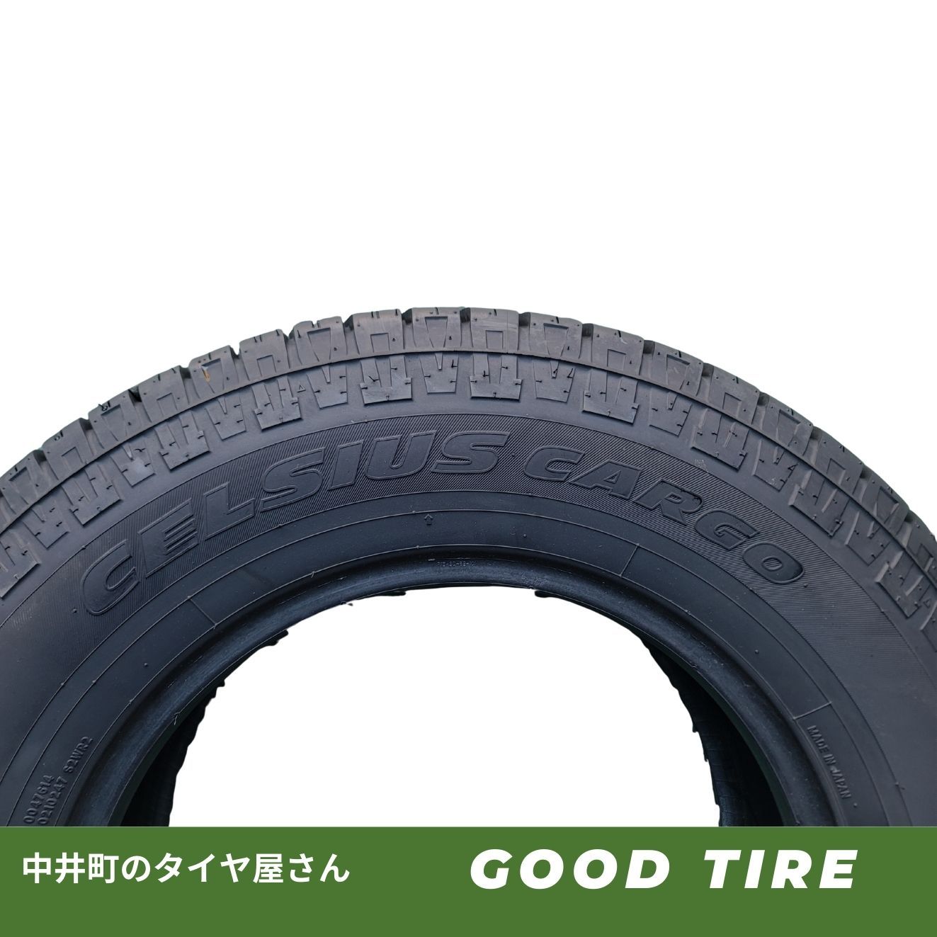 195/80R15 107/105NLT 9分山 トーヨー CELSIUS CARGO 2024年製 夏用 2